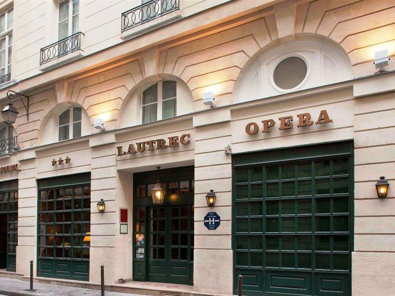 Lautrec Opera Hotel Paris Exterior foto